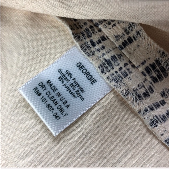 Faux Snake Moto Jacket By Georgie Asymmetrical Zip - Picture 4 of 8